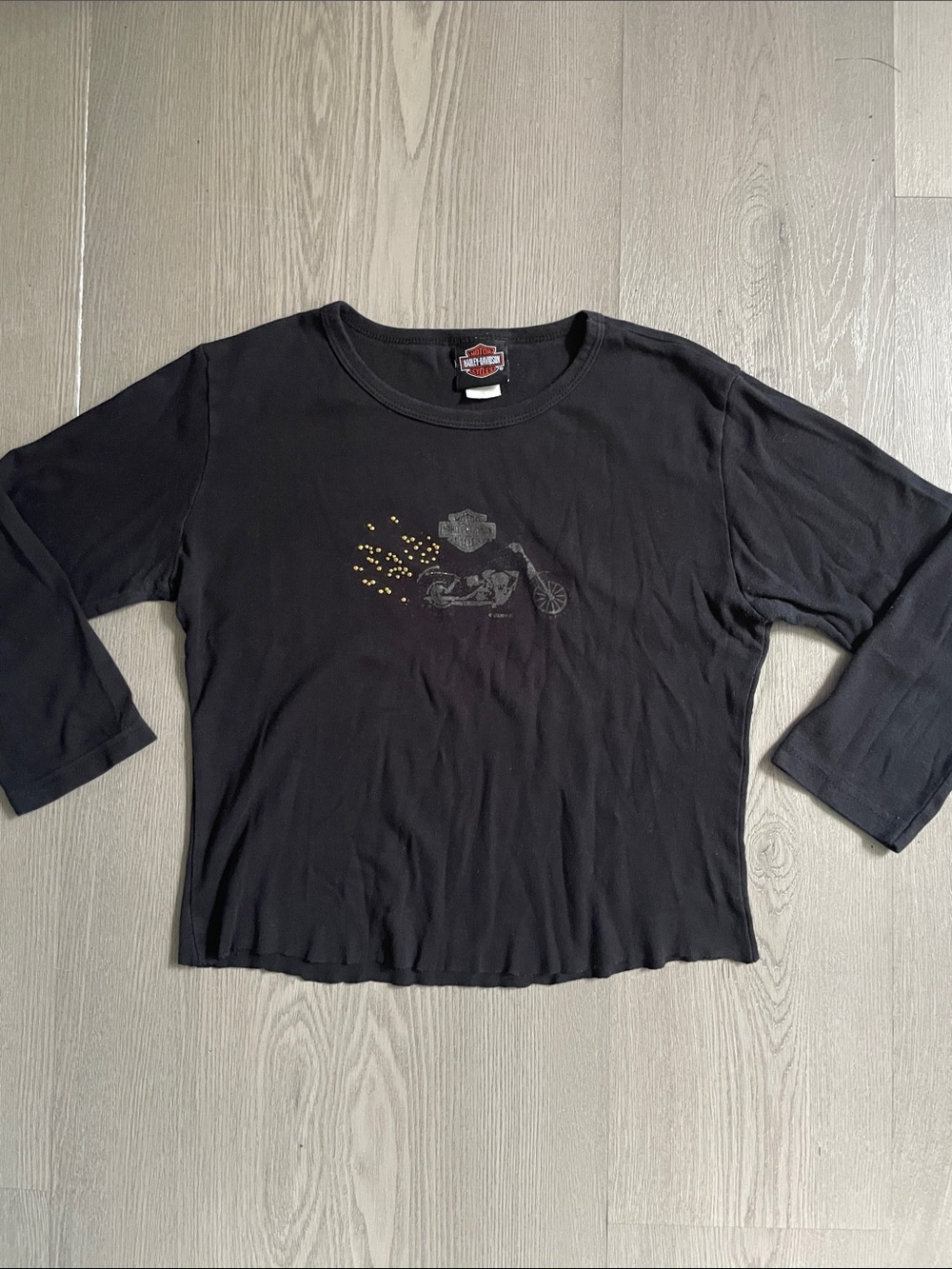 Y2K Harley Davidson long sleeve shirt
